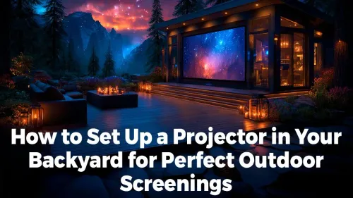 Outdoor Projector Setup Guide: Backyard Screens Made Easy