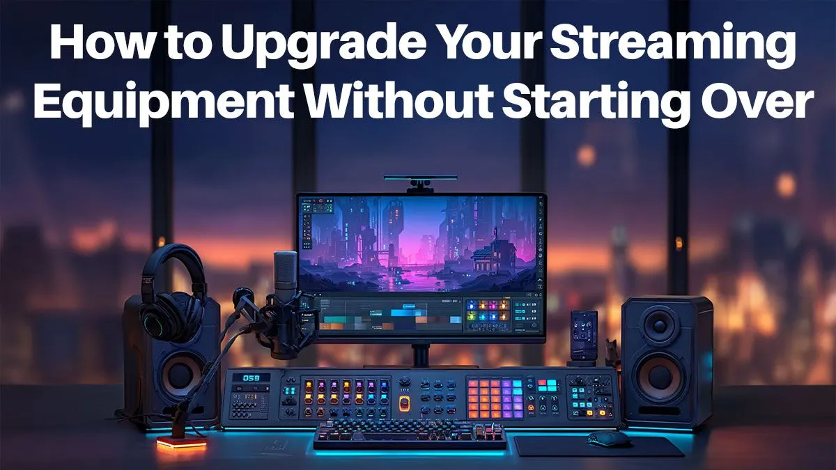 Upgrade Streaming Gear Wisely | Evetech