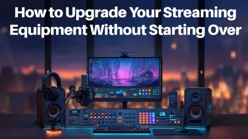 Upgrade Streaming Equipment Effortlessly
