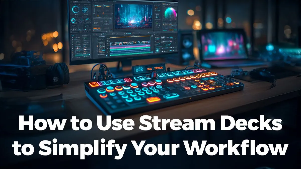 Use Stream Decks for Workflow Hacks | Evetech 🎥