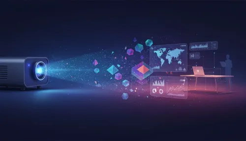 Portable Projector for Business & Remote Work