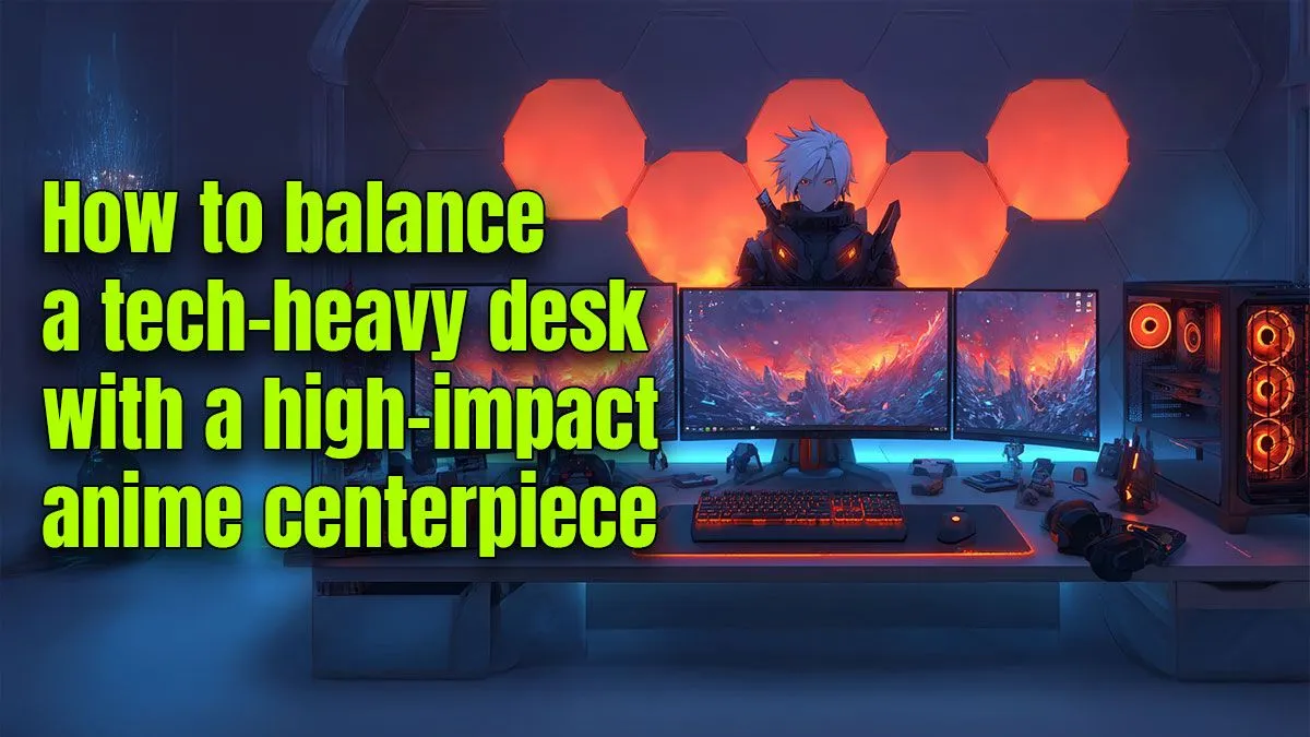 Tech Desk Setup Tips for Anime Fans | Evetech