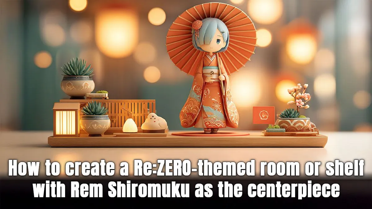 Craft a Re:ZERO Room with Rem