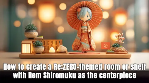 Rem Shiromuku Display Ideas: Build Your Re:ZERO Room or Shelf Centerpiece