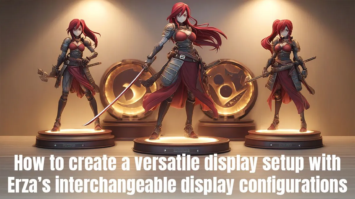Erza Display Setup: Interchangeable Configurations | Evetech