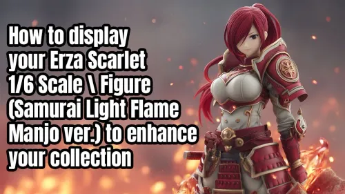 Showcase Your Erza Scarlet 1 6 Scale Samurai Light Flame Manjo Figure