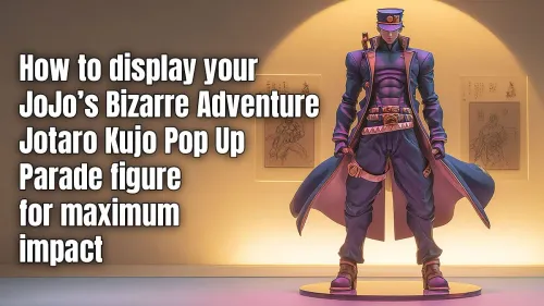 Jotaro Kujo Pop Up Parade Display Ideas for Maximum Impact