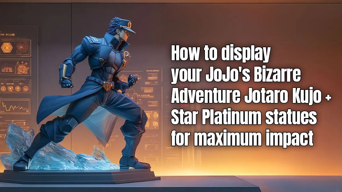 Showcase Your JoJo Statues with Style