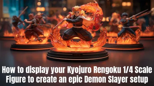 Displaying Kyojuro Rengoku 1/4 Scale Figure