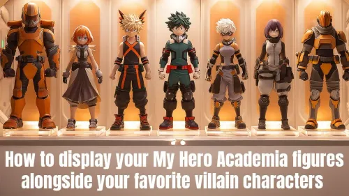 My Hero Academia Figure Display Ideas: Heroes vs Villains