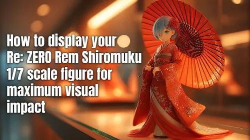 Displaying Your Re:ZERO Rem Shiromuku Figure for Maximum Impact