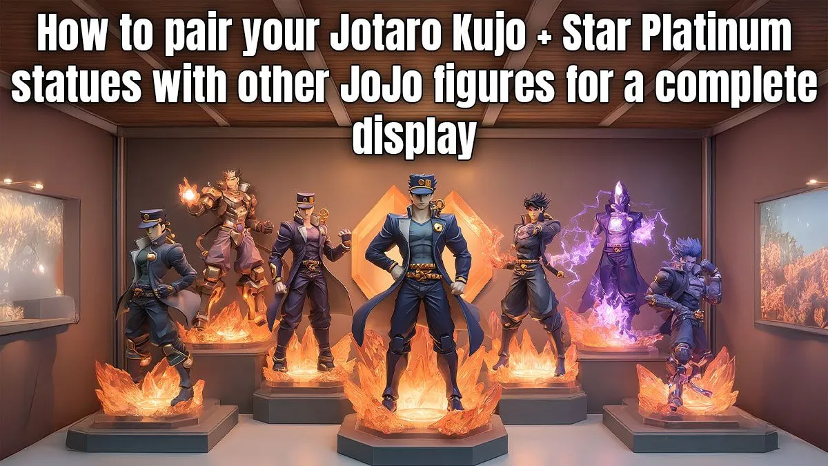 Stack JoJo Figures Right