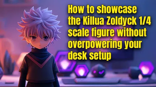 Maximize Your Desk Space with the Killua Zoldyck 1/4 Scale Figure Display
