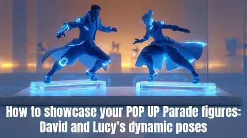 POP UP Parade Figure Display: Showcasing David & Lucy