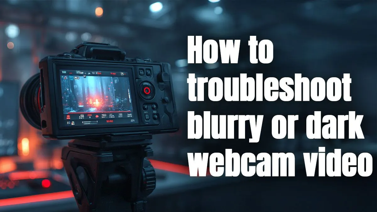 Fix Blurry Webcam Video | Evetech