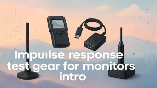 Impulse Response Test Gear: Your Guide to Monitor Testing