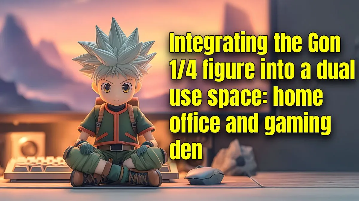 Displaying Gon 1/4 Figure in Dual-Use Spaces | Evetech