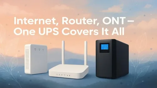 Best UPS for Router Modem ONT Fiber: Power Protection