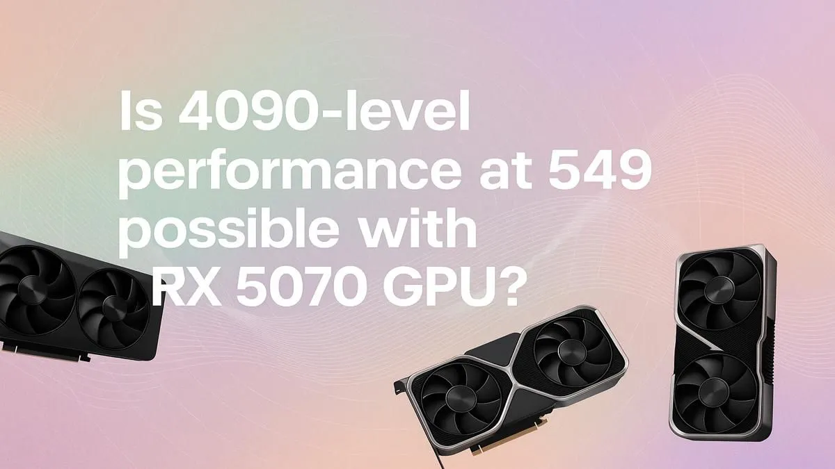 Can RTX 5070 Match 4090 at 549?