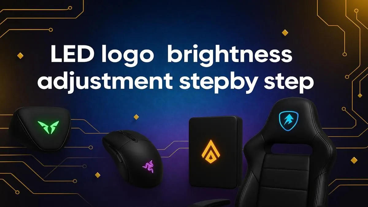 LED Logo Brightness Adjustment | Evetech