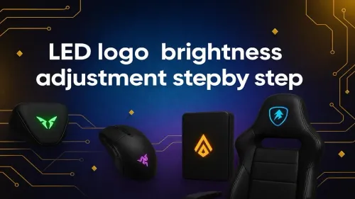 LED Logo Brightness Adjustment Guide