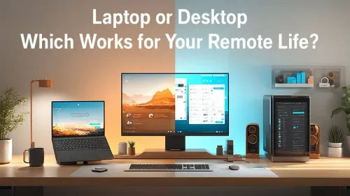 Laptop or Desktop Remote Work Setup & Tips