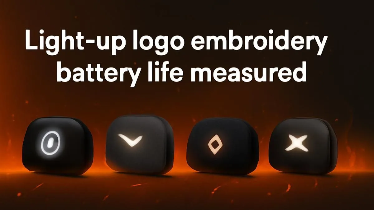 LED Embroidery Battery Life Tips | Evetech
