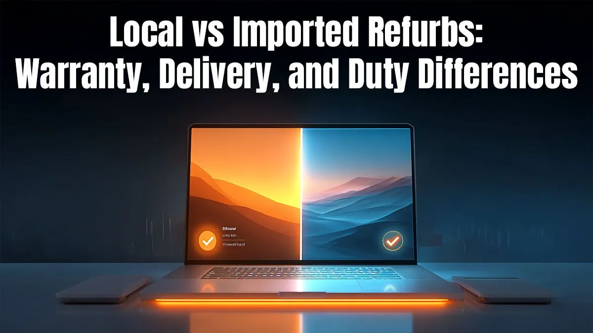 Local vs Imported Refurbished Tech