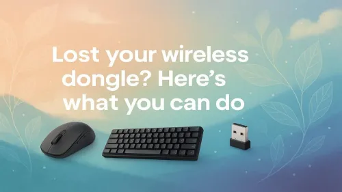 Replace Lost Wireless Dongle: Simple Steps