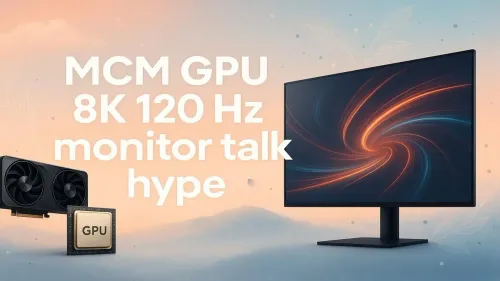 MCM GPU for 8K Gaming: Is the Hype for 120Hz Monitors Real?