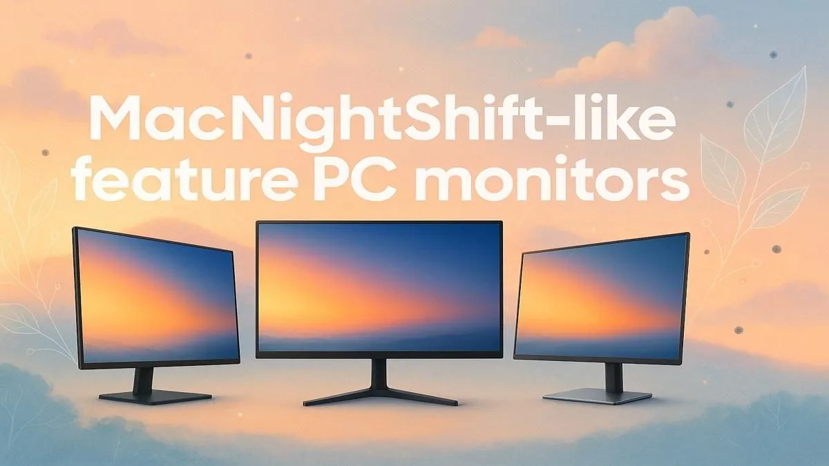 Blue Light Filter for PC Monitors