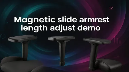 Magnetic Slide Armrest Length Guide