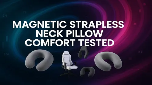Best Strapless Magnetic Neck Pillow for Comfort Tested