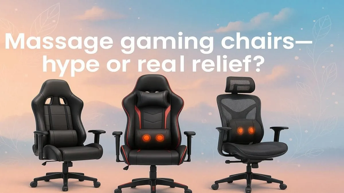 Do Massage-Integrated Gaming Chairs Work?