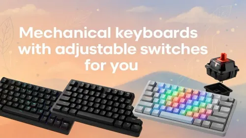 Best Mechanical Keyboards with Adjustable Switches