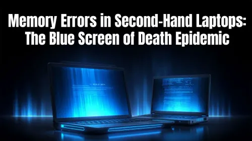 Fix Memory Errors in Second-Hand Laptops | Blue Screen of Death Solutions