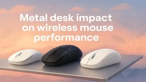 Why Metal Desks Kill Wireless Mouse Performance (And 5 Fixes That Work)