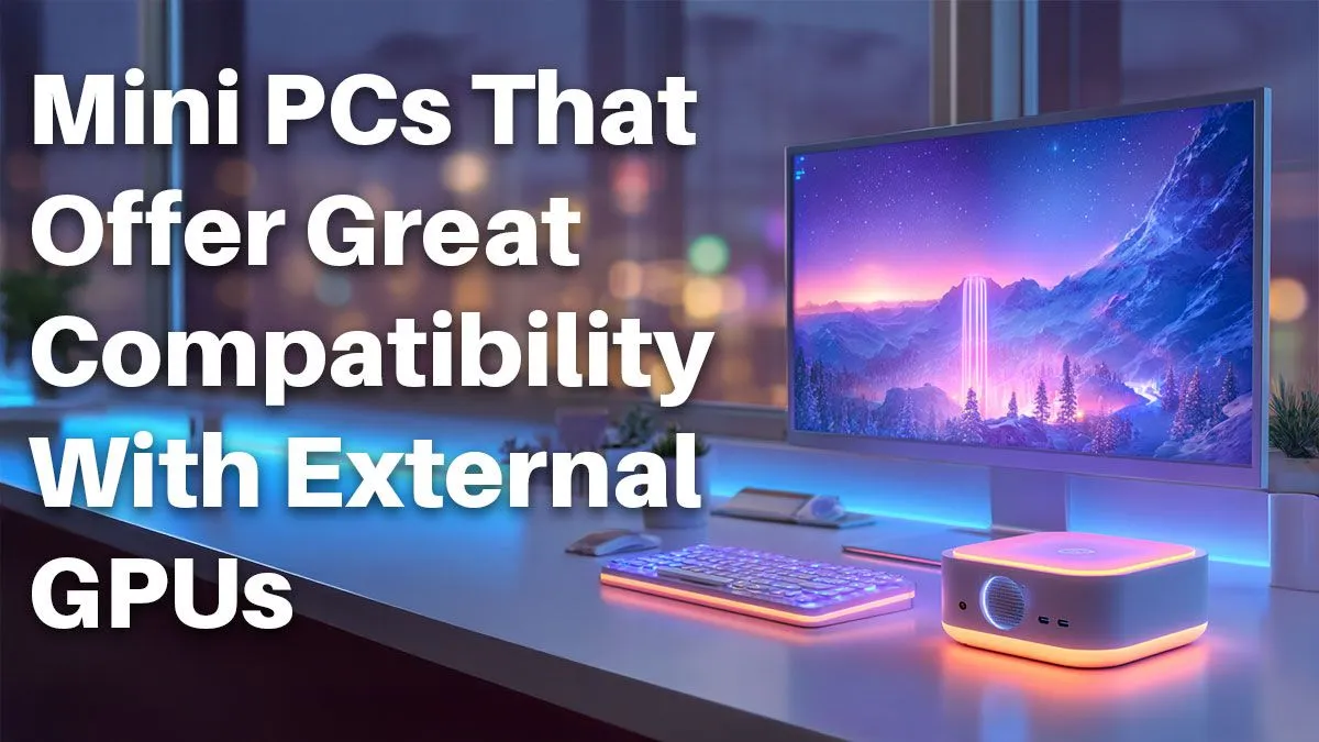 Mini PCs with External GPU Support | Evetech