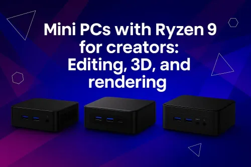 Ryzen 9 Mini PCs Boost Creative Workflows