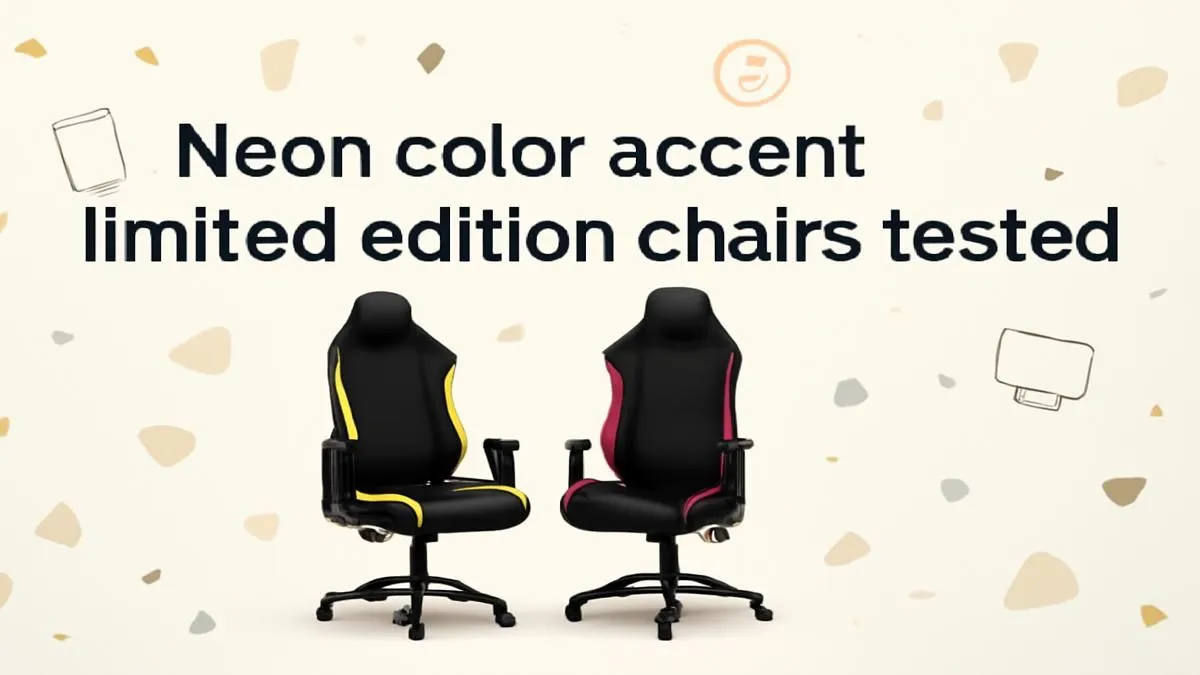 Neon Accent Chairs Review 2024: Limited Edition Test | Evetech