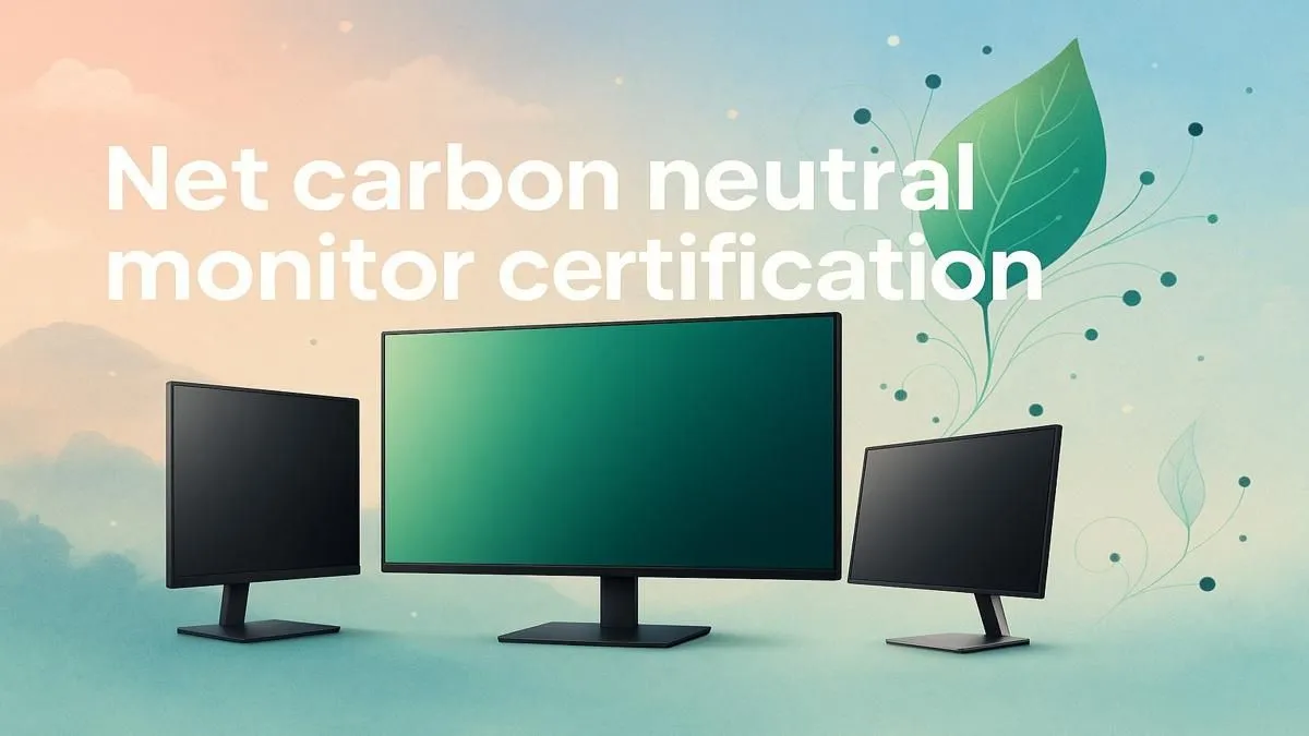 Certified Eco-Friendly Monitors