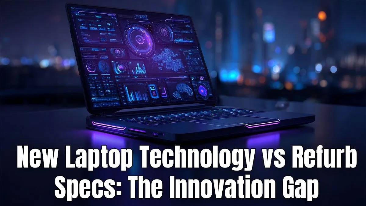 Compare New Laptops vs Refurbished Tech