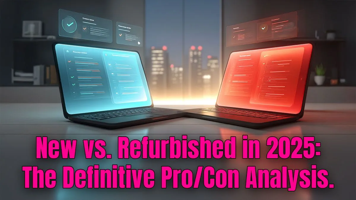 New vs. Refurb: Tech Showdown