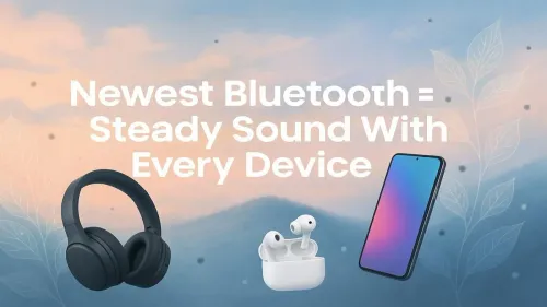 Newest Bluetooth Tech Enhances Sound Stability