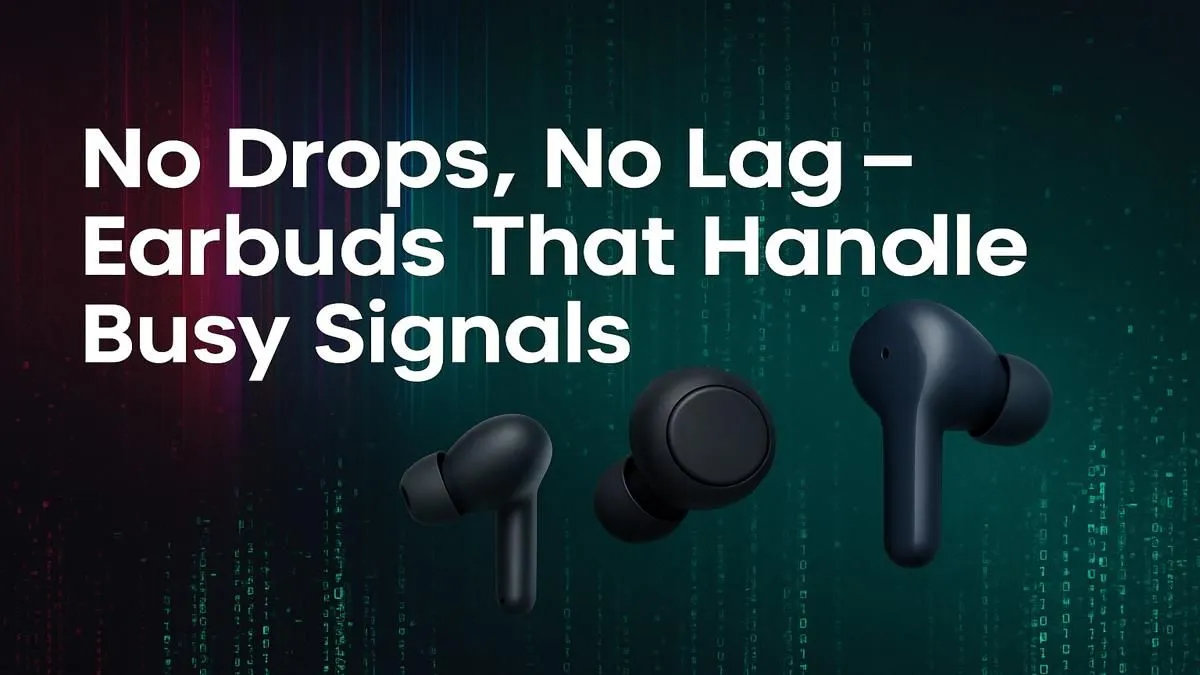 Lag-Free Earbuds for Busy Signals | Evetech
