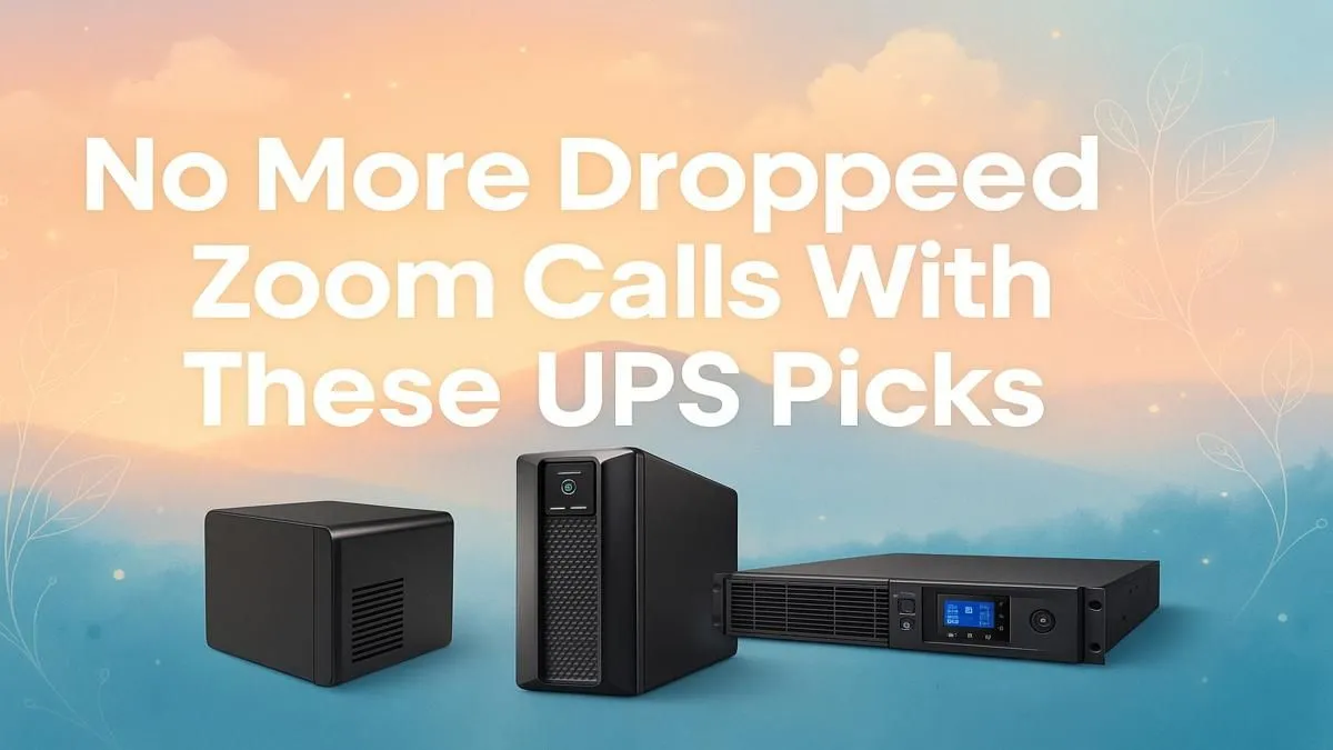 Top UPS Solutions for Reliable Zoom Calls | Evetech