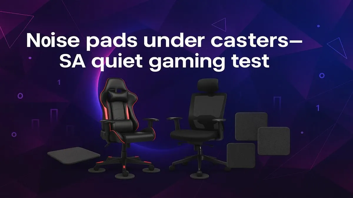 Stop Floor Damage + Desk Vibrations