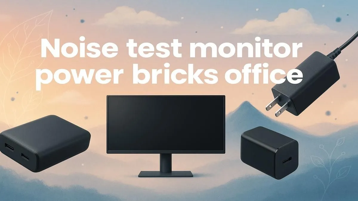 Quiet Office Power Bricks Tested