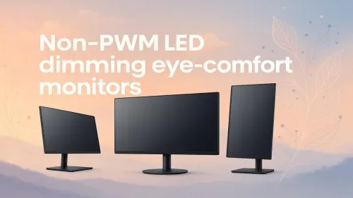 Non-PWM LED Dimming Monitors for Eye Comfort | Evetech