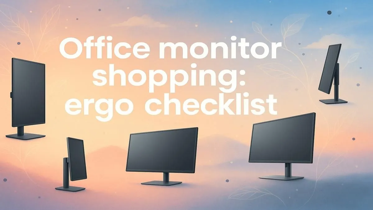 Pick the Perfect Monitor